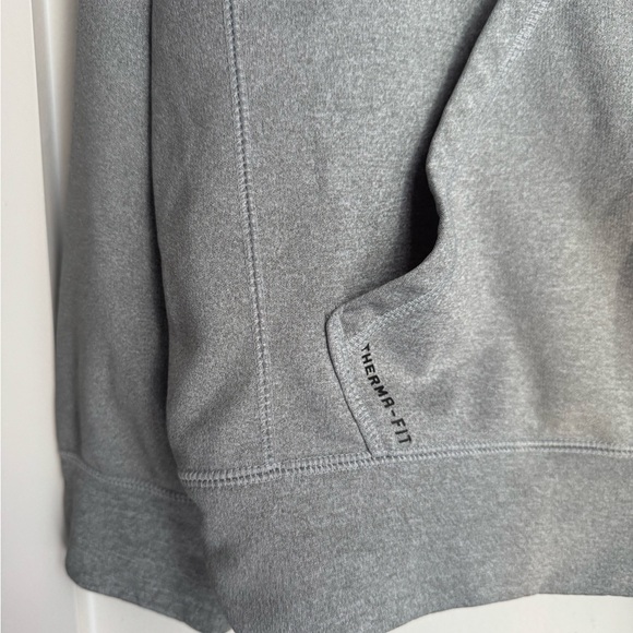 Nike Heather Gray therma-fit Hoodie - Picture 2 of 5